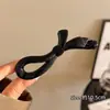Presilha Banana Vertical para Rabo de Cavalo Alto, Presilha de Cabelo Antiderrapante de Tamanho Médio para Mulheres, Estilo Coreano, Acessório de Cabelo Moderno