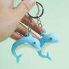 Llavero Creativo de Delfín del Océano de Venta Caliente Lindo Estéreo Ballenita Colgante para Bolso Colgante Llavero Pequeño Regalo