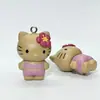 Mini Case para Teléfono con Gato, Conejo, Oso Clavado Cadena Colgante Decoración de Bolso Accesorios de Colgantes DIY