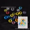 7*4mm Contas Cristais Slime Pequenas Planas Contas Soltas Acessórios Meio Círculo Planos Base Sem Furo Contas Acessórios Joias DIY Decoração