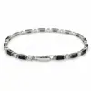 Pulsera de circón de colores para mujer estilo popular cruzado estilo de lujo ligero para mujer pulsera de strass estilo europeo y americano venta al por mayor