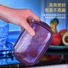 Caja de conservación para refrigerador de plástico grueso de grado alimenticio, a prueba de fugas, de gran capacidad, adecuada para loncheras de cocina selladas en frío y caliente.
