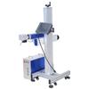 Máquina automática da codificação da data do laser da fibra Tubulação do PE Tubulação do PVC Saco de plástico Máquina da codificação do laser automática