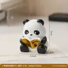 Panda Rojo Artesanía Dibujo Animado Lindo Estación de Trabajo de Oficina Decoración de Coche Regalo del Día del Maestro Adorno de Escritorio