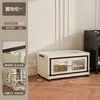 Gabinete de Almacenamiento Multifuncional, Gabinete de Almacenamiento para Sala de Estar, Gabinete Plegable, Gabinete de Almacenamiento y Organización para Ropa, Caja de Almacenamiento, Gabinete de Doble Puerta