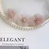 Otoño Estilo Coreano Tela de Malla Redonda Hilo Perla Ropa para Niños Ropa para Mujeres Ropa para Mascotas Decoración Borde de Encaje Decoración para Ropa de Niños