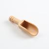 Cuchara medidora de madera entera anti-escaldaduras de estilo japonés, cuchara para salsa de soja, cuchara para sopa, cuchara de mango largo, cuchara para condimentar, cuchara para revolver café y postre, cuchara de madera
