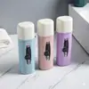 Escova de Dentes Portátil para Viagem Caixa de Armazenamento Dental Copo Criativo Simples para Gargarejo Copo Dental Loja de Departamento 1 real 2 reais