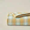 Hilo de Algodón Puro Teñido en Hilo Algodón Lavado Sábanas de Cama Algodón Simple Sin Estampar Suministros de Fabricante Sábanas para Cama Estilo Japonés Buena Calidad Sábanas al por Mayor