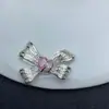 Retención de Color Fuerte Zircón de Diamante Completo Agujero Pasante Pulsera de Cristal de Lazo Poroso Pulsera Accesorios de Joyería DIY Cuentas