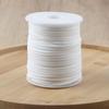 50 yardas/rollo cuerda de terciopelo de cuero flor material de embalaje correa para embalaje de regalo floral 3 mm de ancho cuerda de terciopelo de ciervo de alta calidad