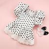 Roupas para animais de estimação Fabricantes de origem saia de bolinhas animal de estimação fofo princesa saia de renda Teddy gato cachorro saia algodão primavera e verão