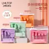 LMLTOP Cor Doce Viagem Portátil Garrafa Vazia Conjunto de 7 Peças Garrafas Dosadoras Cosméticas Conjunto de Frascos Spray 50ml Cuidadosamente Selecionado
