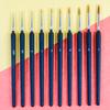Caneta Gou Line de Nylon Cabeça Macia Pintura a Óleo Acrílica Extremamente Fina Pintura Chinesa Aquarela Guache Caneta de Gancho de Arte Extremamente Fina