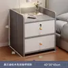 Mesa de Noche Simple Pequeño Gabinete de Almacenamiento Doméstico Gabinete de Almacenamiento Estante de Almacenamiento Gabinete Dormitorio Habitación de Alquiler Mesita de Noche