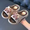 Zapatillas de Casa de Nuevo Estilo para Niños con Diseño de Pony para Verano, Suela Suave Antideslizante, Ecológicas y No Tóxicas, Zapatillas para el Hogar para Niños y Niñas