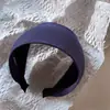 Marca Coreana de Moda Ins Nicho Estilo Hong Kong Diadema Ancha de Corona Alta Diadema Ancha Francesa Tocado Estilizador de Rostro Accesorio para el Cabello