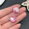 Hojas de Col Arcoíris Simuladas, Pétalos, Piezas de Flores Acrílicas, Accesorios para el Cabello DIY, Accesorios de Joyería, Colgantes, Adornos Colgantes
