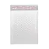 Saco plástico bolha de espuma com filme perolado composto branco para logística, saco auto-selante, embalagem para expresso, saco auto-selante, saco de embalagem à prova de choque