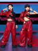 Traje de baile de jazz para niñas, moderno y elegante, para espectáculos de jazz y hip hop infantiles, ropa de moda, ropa de actuación de baile infantil.