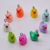 Acessórios de resina diy material artesanal chaveiro pulseira pingente olho de ovelha unha animal patinho