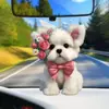 Série Cão Novo Transfronteiriça Pingente de Acrílico Decoração de Carro Ornamento Criativo para Pendurar no Banco Traseiro do Carro Item Padrão de Desenho Animado