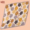 Otoño e Invierno Nuevo Yasu Girasol Algodón y Lino Bufanda 90 Arrugada Bufanda Cuadrada Grande Bufanda de Dama Venta al por Mayor Comercio Exterior