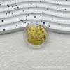 Populares Adesivos de Celular de Ouro Puro 999 Desenho Animado Fofo Signo do Zodíaco Criativo, Presentes para Amigos, Atacado Personalizado