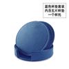 Alfombrilla cuadrada para taza de té de cuero en stock transfronteriza se puede fijar logo de empresa hilo de coser con borde aceitado alfombrilla redonda para taza de cuero pu