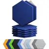En Stock Mayorista Pegatinas de Fieltro para Pared Tableros de Exhibición Paneles Decorativos de Pared de Fibra de Poliéster Paneles Acústicos y Aislantes de Sonido de Fieltro para Estudio de Grabación