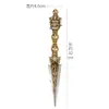 Borda de Buda Hui Puba Pilão Vajra Mobiliário Doméstico Tântrico do Xizang Pinça Vajra Artesanal do Nepal Ornamento