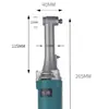 Amoladora Angular, Máquina de Grabado sin Escobillas, Amoladora Multifuncional, Juego de Herramientas Eléctricas para Carpintería, Máquina de Grabado