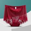 Calcinhas Sexy de Renda de Cintura Alta Três Coelhos Perspectiva Feminina Sem Costura Secagem Rápida Tentação Cuecas Controle de Barriga Shorts Levanta Bumbum