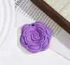 Nuevo Ambientador de Coche Sólido de Camelia, Pastillas de Yeso Aromático para Armario del Hogar, Fragancia de Larga Duración, Adorno Colgante de Yeso de Aromaterapia