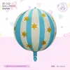 Nueva Serie de Globos Mate 4D de 22 Pulgadas Decoración de Fondo para Fiesta de Cumpleaños Celebración del Primer Cumpleaños Venta al por Mayor