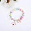 Pulseira de cristal de flor quente sanliou menina fofa estilo coreano joia coolmiduo amigas decoração de cordão de mão para estudantes ins