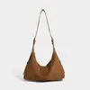 Bolso casual de mujer estilo coreano esmerilado, nuevo modelo otoño e invierno 2026, versátil y de alta gama, bolso de hombro tote de gran capacidad para el trabajo