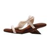Pantuflas de Nicho de Alta Gama Estilo Hada Francés para Mujer 2025 Nuevas Sandalias de Verano de Temperamento con Tacones Altos