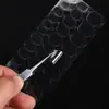 Adhesivo de Gel Transfronterizo Uña Portátil Pegamento de Gel para Uñas Herramienta Especial para Arte de Uñas Impermeable Pegatinas de Gel de Papel Kraft Ecológico