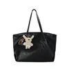 Bolso Tote de Gran Capacidad Nuevo para Verano 2026 para Mujer, Versátil y Simple para Viajes Diarios, Bolso de Mano de Cuero Estilo Coreano