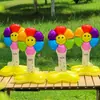 Temporada de Regreso a Clases de Duoyang Globo de Pie con Flores Globo Flotante en Mesa Decoración de Clase Artefacto para Fotos