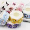 Dibujo animado Sanrio Lindo Melody Perro Canela Kurome Manual Pegatina Regalo Recompensa Decoración Pegatina de Sellado
