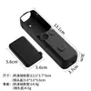 Aplicable para DJI Pocket 3 Funda de Silicona Protector de Pantalla Anti-caídas Anti-colisión Accesorios para Cámara Gimbal