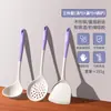 Espátula de Silicona, Espátula Especial Antiadherente para Cocinar, Cuchara para Sopa Resistente a Altas Temperaturas de Grado Alimenticio para el Hogar, Juego de Utensilios de Cocina