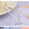 Juego de cuchillo y tenedor acero inoxidable cuchillo de carne y tenedor cuchara Juego de Tres Piezas Regalo Regalo vajilla occidental de alta calidad vajilla chapada en oro