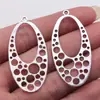 23X47mm 2g Plata Antigua Exportación Aliexpress Pendientes de Conector Popular Venta Caliente Colgante para Pendientes