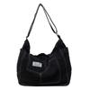 Denim Bag Feminino 2024 Novo Estilo Coreano Trendy College Student Class Bag Grande Capacidade Casual All-match Tote Bag