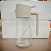 Botella Pulverizadora de Aceite con Apertura y Cierre Automático de Doble Propósito, Botella Pulverizadora de Aceite Anti-Goteo para Uso en Cocina, Botella Pulverizadora de Aceite Atomizador de Vidrio para el Hogar
