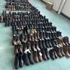 Suministro de Mercancía para Transmisiones en Vivo de Puestos Callejeros, Mercados Nocturnos y Ferias: Bolsas de Suerte de Zapatos de Cuero para Hombre Tallas 39-46, Inventario Diverso de Zapatos para Hombre de Comercio Exterior Transfronterizo
