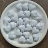 Acessórios de Joias para Brincos, Colares, Chaveiros DIY - Contas Acrílicas de 18mm com Furo Reto em Formato de Coração - Novo Produto Transfronteiriço